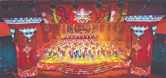 2022拉萨市春节、藏历水虎新年电视联欢会举行