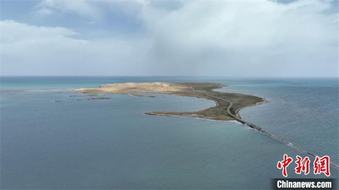 青海湖开启2023年湖中岛屿水鸟繁殖地首航监测