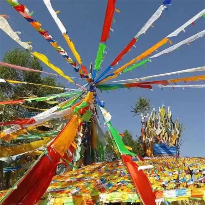 安多恰嘎地区的桑吉曼拉节