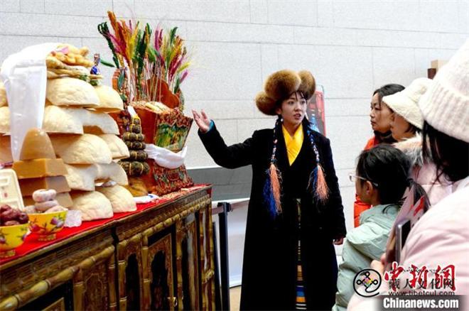 西藏博物馆举办新年活动 让民众体验年俗文化
