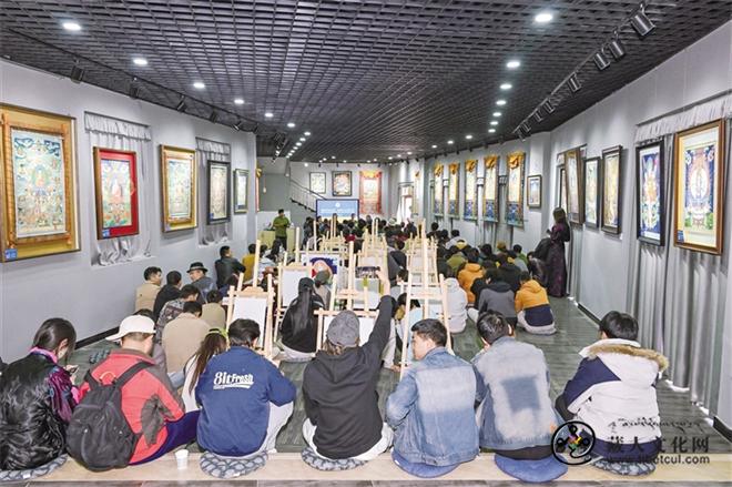 绽放高原 首届西藏唐卡艺术周活动在拉萨举办