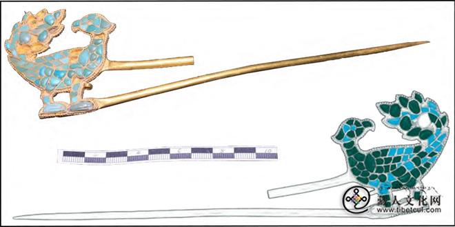 青海藏文化博物院藏立凤金头饰考(下)