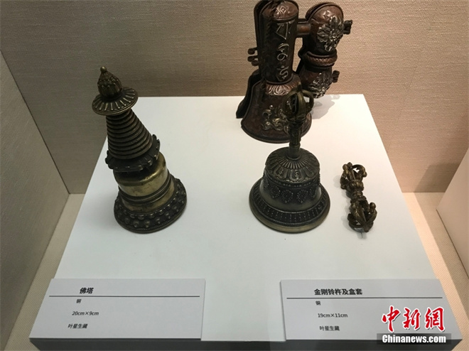 西藏传统文化艺术展在北京开幕 三百余件（套）展品展示藏地文化2.jpg