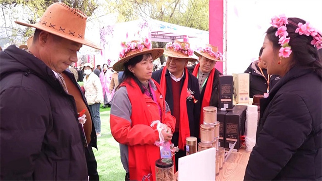 西藏林芝第二十届桃花旅游文化节米林分会场开幕1.jpg