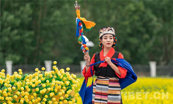 乡村振兴花为媒 第四届西藏·墨竹小油菜花文化旅游节开幕2.jpg