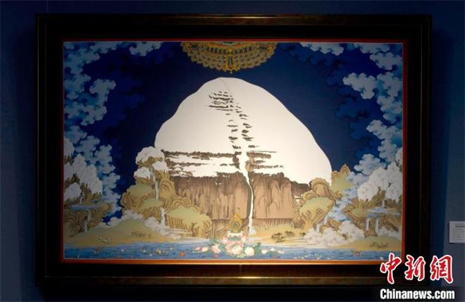 首届新时代西藏自治区民间文艺名家新创作品展拉萨开展5.jpg