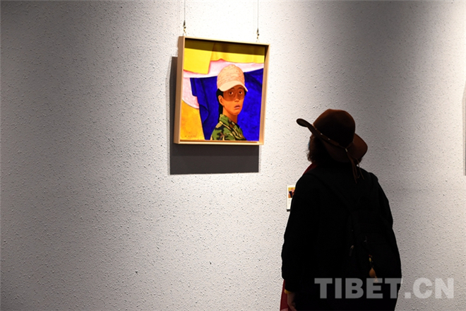 “藏境极界•史万杰油画作品展”在西藏拉萨展出7.jpg