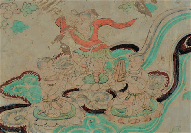 敦煌壁画中的吐蕃乐舞元素考论——以翻领袍服的长袖舞为中心12.jpg
