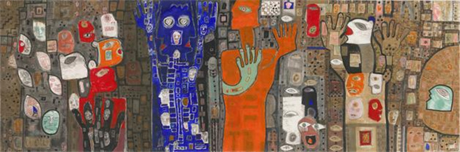 “藏色——巴玛扎西画展”在中国美术馆开幕4.jpg