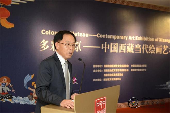 “多彩高原——中国西藏当代绘画艺术展”在新加坡中国文化中心隆重开幕1.jpg