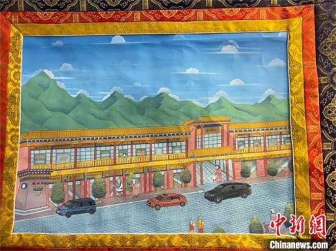 甘南唐卡：传统与现代交汇，不再束之高阁