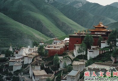 青海玉树当卡寺